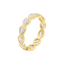 Diamond Band ring drop, gull 58, WHO IS SHE