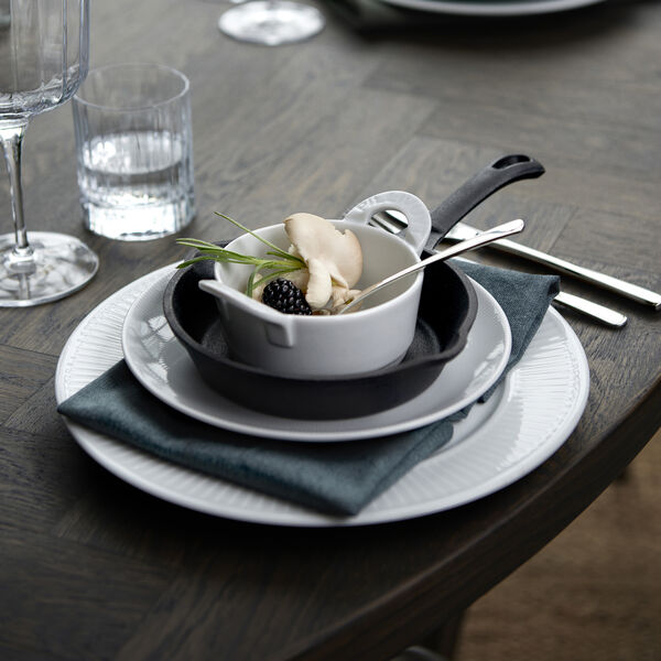 Eventail flat tallerken &Oslash; 21 cm, hvit, Pillivuyt