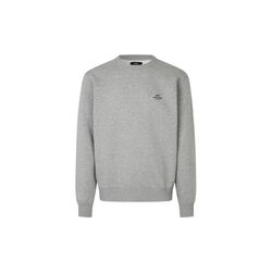 Standard Crew Logo Sweat, grey melange, Mads Nørgaard