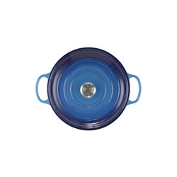 Signature buffetgryte 30 cm, azure blue, Le Creuset