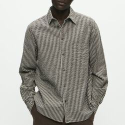 WWAdrian Shirt, delicioso stripe, Wood Wood