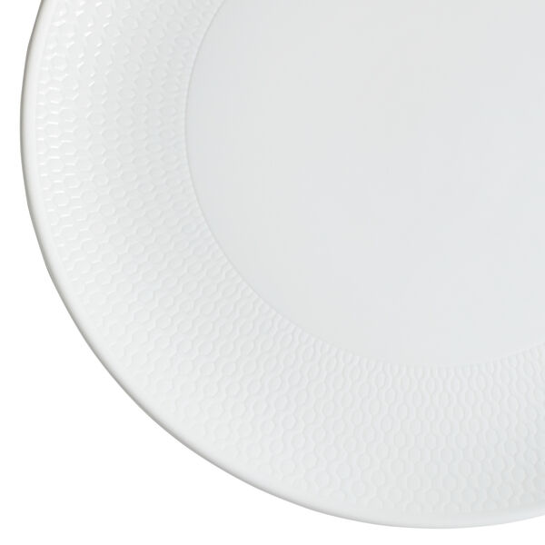 Gio tallerken &Oslash; 23 cm, hvit, Wedgwood
