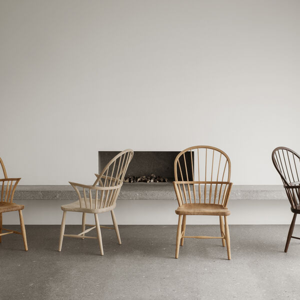 FH38 Windsor stol, såpebehandlet eik, Carl Hansen & Søn