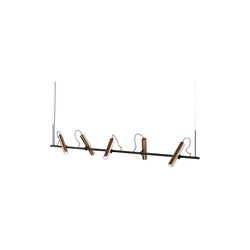 Spirit S2000 taklampe, black/rose gold, LIGHT-POINT