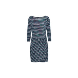 Elisa Harlekin Knot kjole, dark indigo, Ilse Jacobsen Hornb&aelig;k