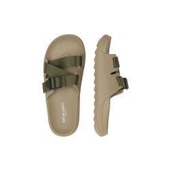 CHERIE1095 Sandal With Polyester Straps, incense, Ilse Jacobsen Hornbæk