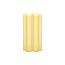 OKRA vase L, yellow, Kartell
