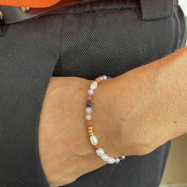 Bella armbånd, multi, Nuni Copenhagen