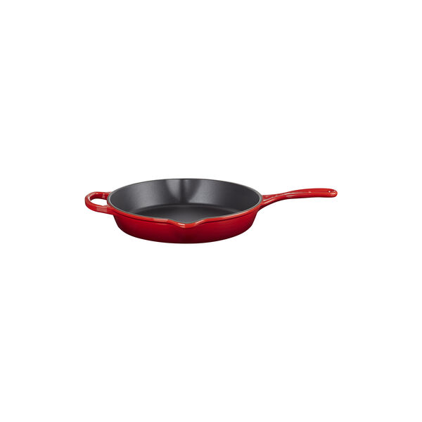 Signature st&oslash;pejern dyp stekepanne &Oslash; 26 cm, cerise, Le Creuset