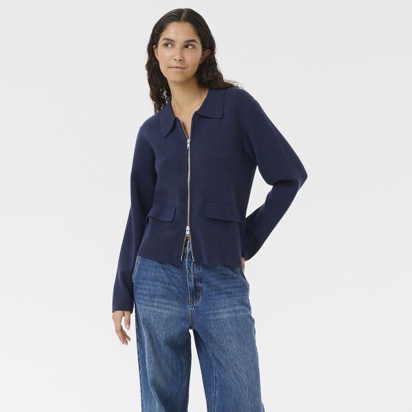 KBAntonella Cardigan, blue, Karen by Simonsen