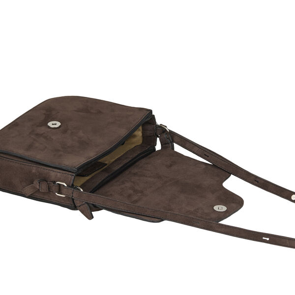 Suede Iris veske, hot fudge brown, Becks&ouml;ndergaard