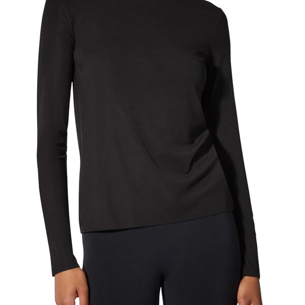 Pure Top Long Sleeves, black, Wolford
