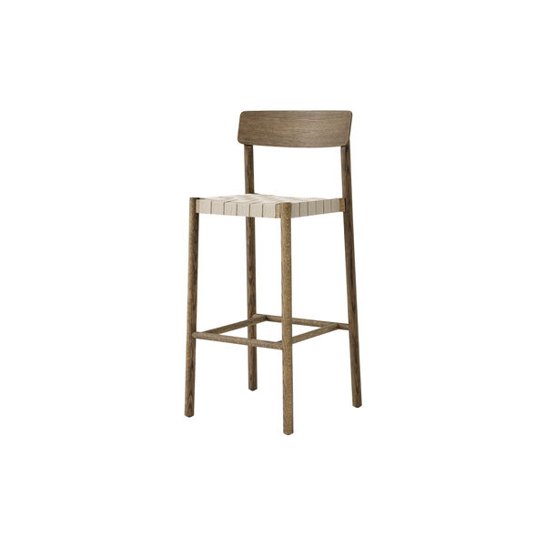 Betty TK15 Bar Chair, smoked oiled oak/natural, &Tradition