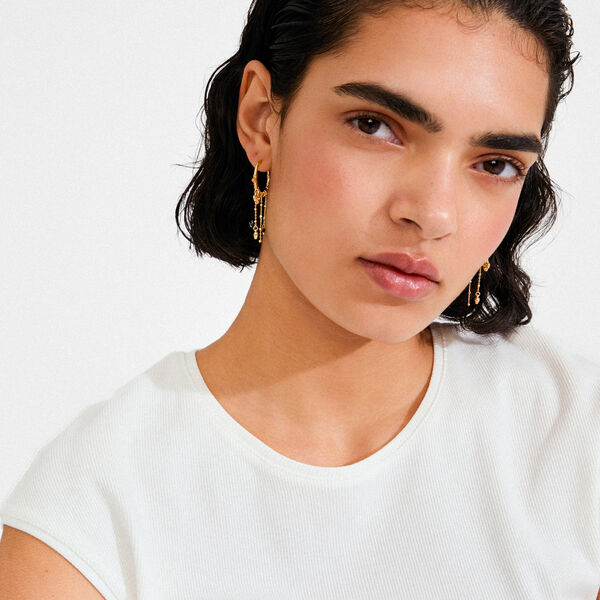 MYLAN &oslash;redobber, gullbelagt, Pilgrim