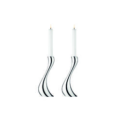 Cobra large lysestaker, 2 stk., Georg Jensen