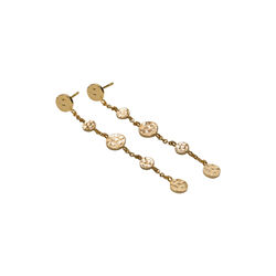 Dot&nbsp;&Oslash;reringe, forgylt, Pernille Corydon Jewellery