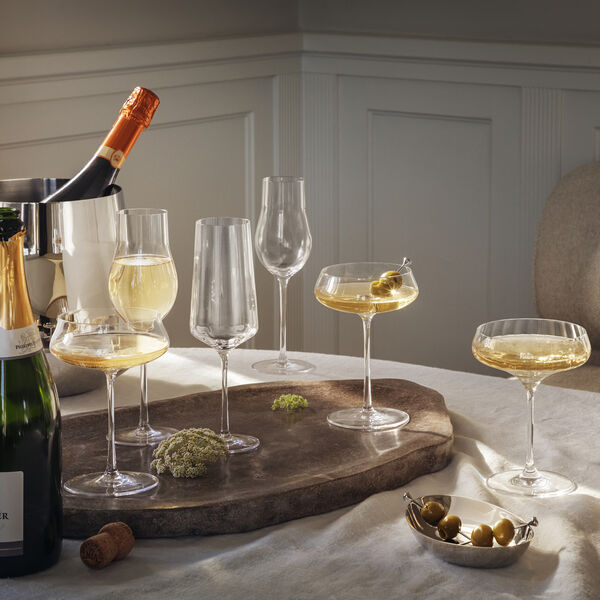 Sky champagneglass 6 stk., Georg Jensen