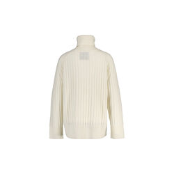 Wool Ribbed Turtleneck, cream, Gant