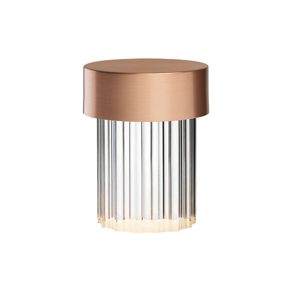 LAST ORDER FLUTED, satin copper, Flos