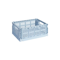 HAY Colour Crate Medium, soft blue, HAY