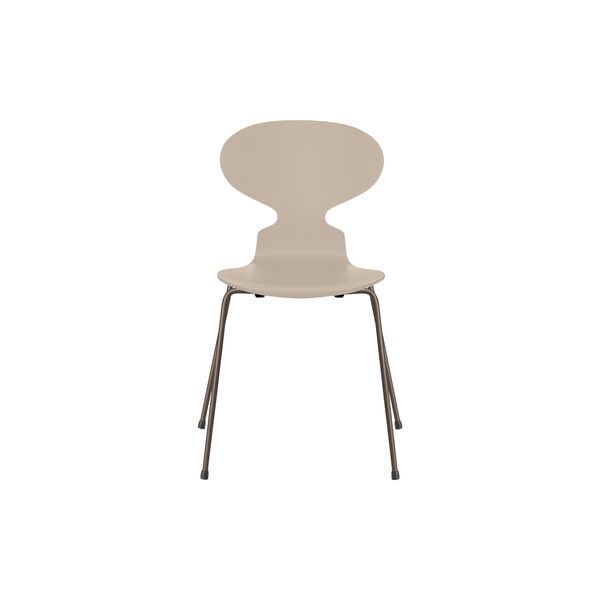 Myren&trade; 3101 lakkert stol, light beige/brown bronze, Fritz Hansen