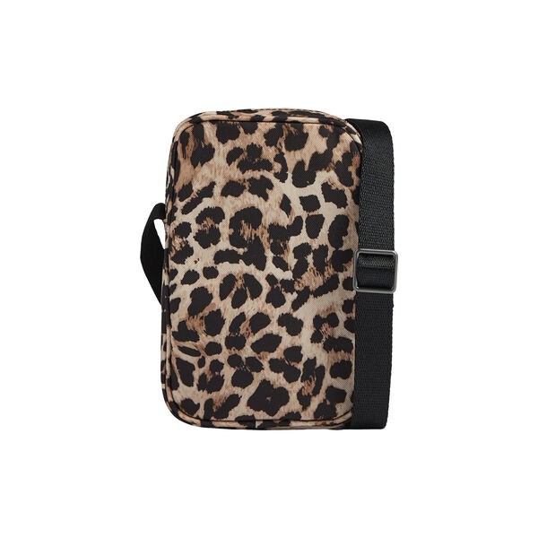 StateMBG Mini Crossbody-veske resirkulert, leopard, Markberg