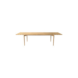 PURE Dining Table L190, white oiled oak, Bruunmunch Furniture