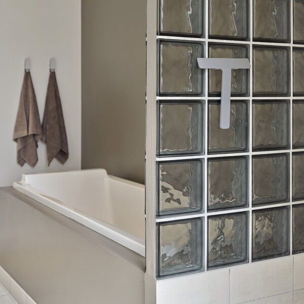 Ume skraper m. holder, soft grey, Zone Denmark