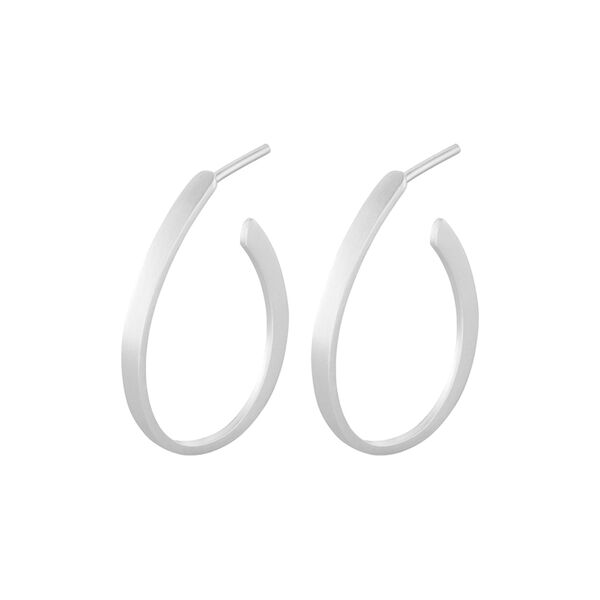 Berlin kreoler, s&oslash;lv, Pernille Corydon Jewellery