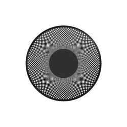 Glint vegglampe small, black, Northern