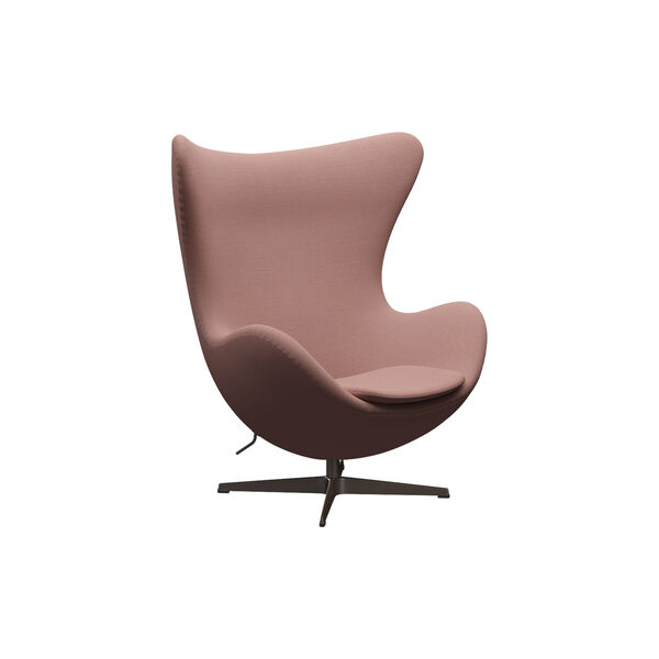 Egg&trade; 3316 loungestol, Christianshavn 1131 orange/red/brown bronze, Fritz Hansen