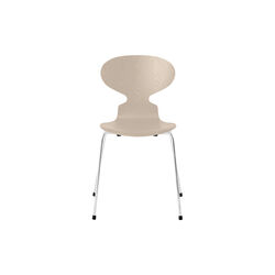 Myren™ 3101 farget stol, light beige/chrome, Fritz Hansen