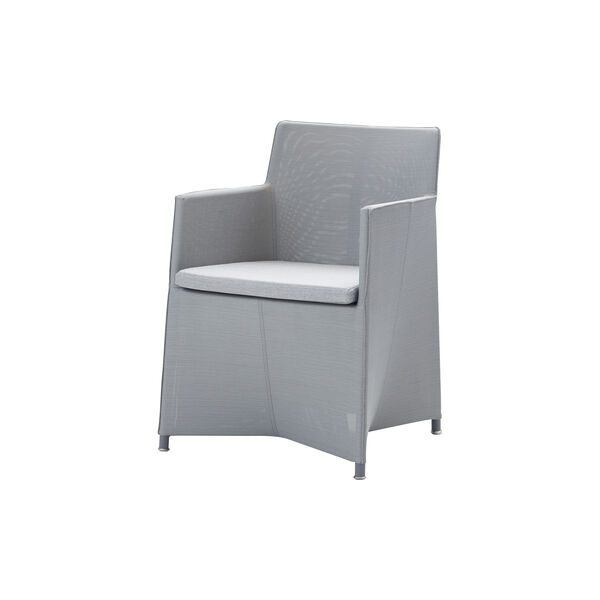 Diamond stol, light grey, Cane-line