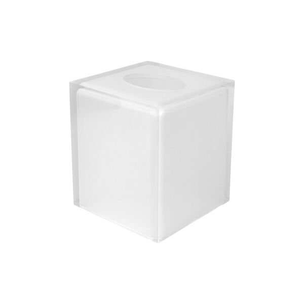 Hollywood boks til papirtørkler, clear/white, Jonathan Adler