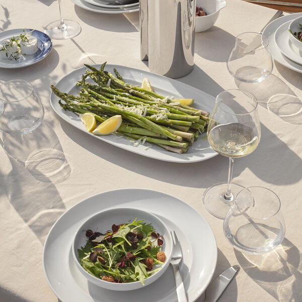 KOPPEL middagstallerken 27 cm, hvit, Georg Jensen