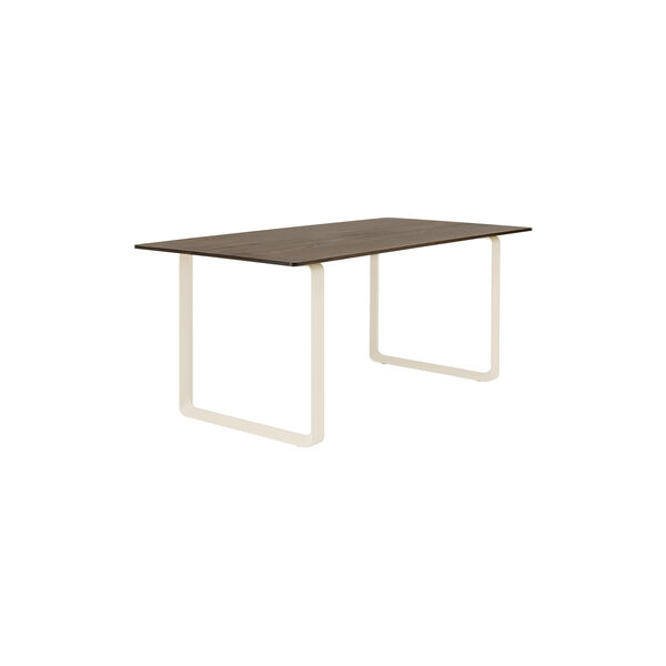 70/70 Table, solid smoked oak/sand, Muuto