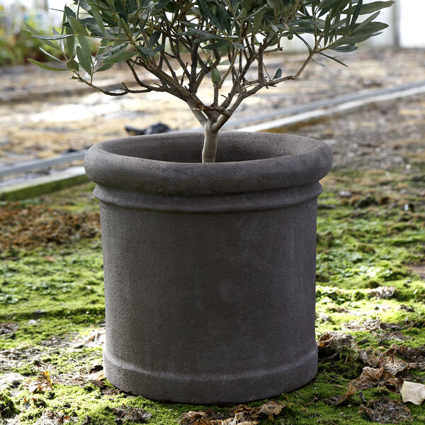 Cilindro RAW &Oslash; 30 cm krukke, grey, Bergs Potter