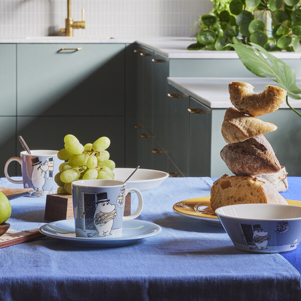 Mummipappa krus, grå, Moomin Arabia