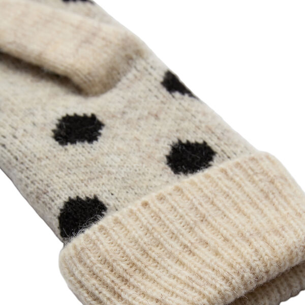 NUOLLIE MITTEN, sesame melange, N&Uuml;MPH