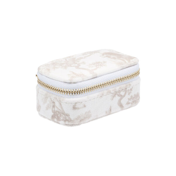 Velvet Jewellery Box Micro, sand savannah pattern, DARK department