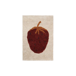 Fruiticana gulvteppe, beige/red, Ferm Living Kids
