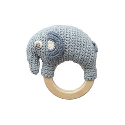 Fanto heklet rangle, powder blue, Sebra