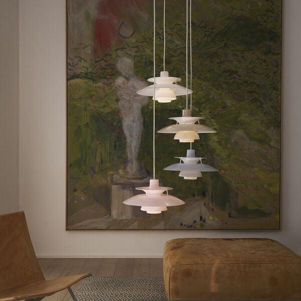 PH 5 320 Opal pendel, opal white, Louis Poulsen