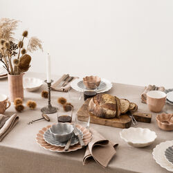 Basic Oyster sk&aring;l 13 cm, grey, Mateus