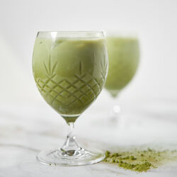 Crispy Eightball glass, emerald, Frederik Bagger