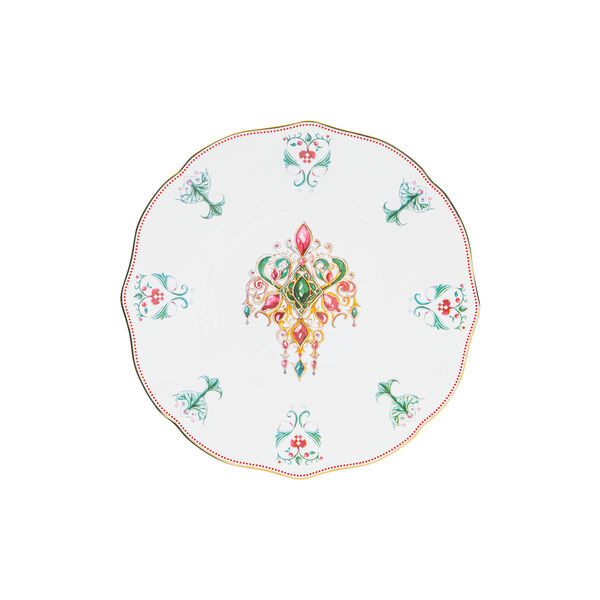 Lucia asjett 17 cm, hvit/rød/grønn, Magnor