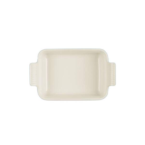 Heritage rektangul&aelig;rt fat 19 cm, havsalt, Le Creuset