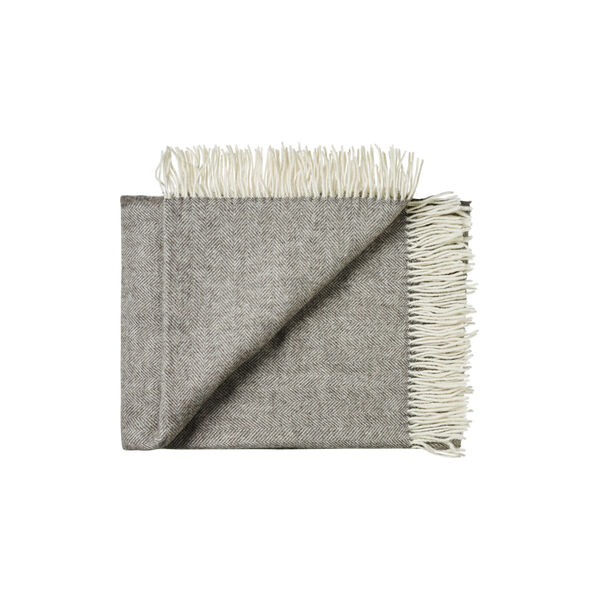 Sevilla Throw, 05154 medium grey, Silkeborg Uldspinderi
