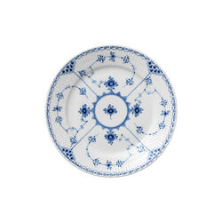 Musselmalt Halvblonde tallerken, 22 cm