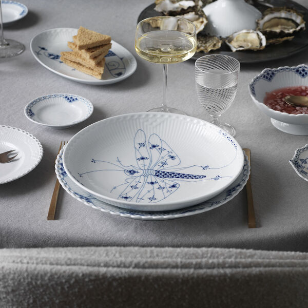 Royal Creatures dyp tallerken, gresshoppe Royal Creatures dyp tallerken, gresshoppe, Royal Copenhagen
